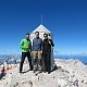 Martin Konvičný na vrcholu Triglav (3.9.2013)