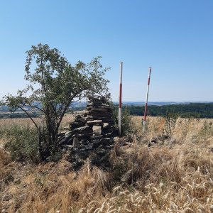 ZdenkaV on the summit of U Větřáku (21.7.2025 12:31)