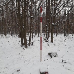 ZdenkaV on the summit of Nadějov (12.1.2025)
