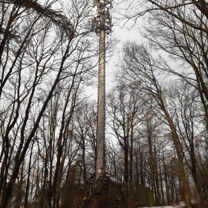 ZdenkaV on the summit of Hůrka (6.1.2025 10:25)