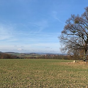 Alexandr Starý na vrcholu Na Strážnici (10.11.2021 10:55)