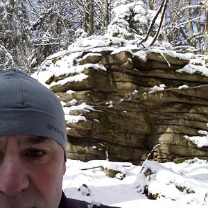 Li Be on the summit of Fabián (3.4.2022 13:26)