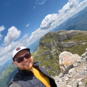 Patrik on the summit of Zla Kolata (15.6.2026 10:25)