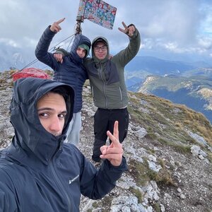 Denis on the summit of Bosanski Maglić (26.9.2024 14:41)