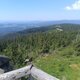 Petr Švejnoha on peak Třístoličník / Dreisessel