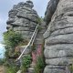 akam na vrcholu Třístoličník / Dreisessel