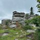 akam na vrcholu Třístoličník / Dreisessel