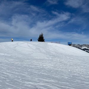 Martin Matějka on the summit of Brandstadl (6.2.2025 10:16)