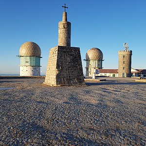 michal čech na vrcholu Torre (28.1.2022 9:02)