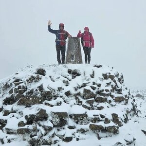 Ondřej Buček na vrcholu Ben Nevis (12.9.2024 13:47)