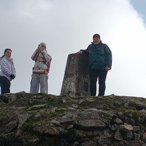 Lenka Sajkova on the summit of Ben Nevis (25.9.2026 13:13)