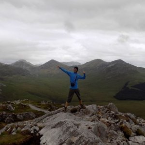 Profesorskey - Jan Bratt na vrcholu Carrauntoohil (10.7.2018 13:00)