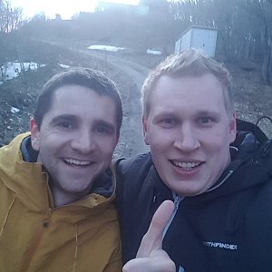 michal čech na vrcholu Mahya Dağı (25.2.2020 19:00)