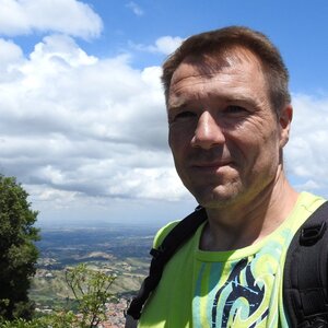 Divočák on the summit of Monte Titano (25.6.2024 12:35)