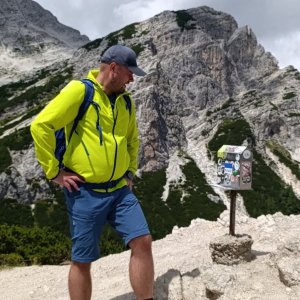 Tomáš Mucha na vrcholu Vršič (31.7.2025 13:20)