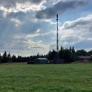 Mykas on the summit of Husův vrch (19.9.2024 14:27)