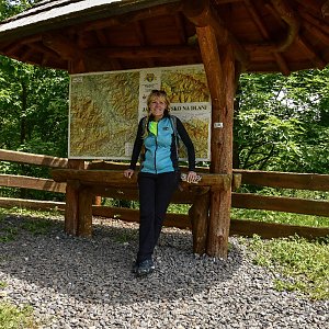 Jiřka Niedobová na vrcholu chata Kamenitý (14.6.2021 13:31)