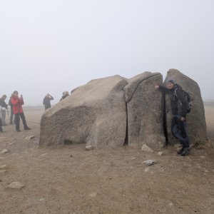Luboš N. on the summit of Brocken (18.4.2025 12:00)
