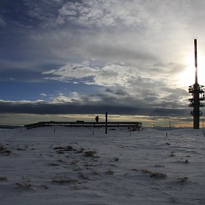 Jan Matiášek na vrcholu Feldberg (28.12.2013 11:14)