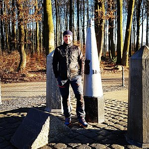 Libor Morong na vrcholu Vaalserberg (2018)