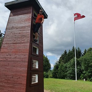 Pavlína na vrcholu Gaiziņkalns (23.8.2021 0:00)