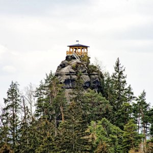 Radim on the summit of Mariina skála (1.7.2023)