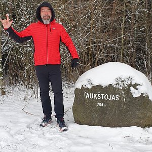 Libor Morong na vrcholu Aukštojas (20.11.2022 8:19)