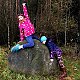 Jan Matiášek na vrcholu Aukštojas (26.10.2016 17:02)