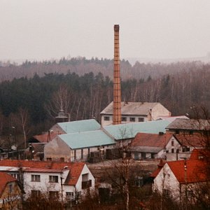 Bouřka na vrcholu Křemenáč (27.3.1999 11:31)