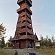 Šárka on peak Velký Javorník (19.10.2021)