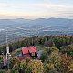 Šárka on peak Velký Javorník (19.10.2021)