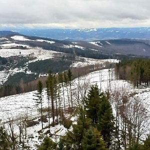Jordan na vrcholu Velký Javorník (2.12.2021 12:12)
