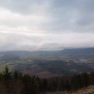 Milan Meravy na vrcholu Velký Javorník (6.1.2022 11:01)