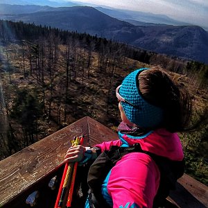 Majky na vrcholu Velký Javorník (4.12.2022 15:16)