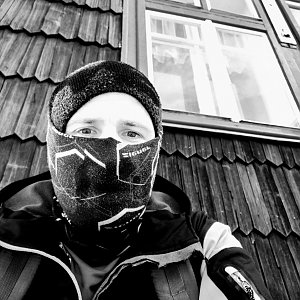Vašek Bauer na vrcholu Velký Javorník (23.1.2020 15:23)