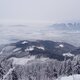 Alžběta Šlosarová na vrcholu Velký Javorník (1.12.2023)