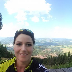 Martaska on the summit of Velký Javorník (13.8.2020 16:15)