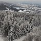 Michal Kasperek na vrcholu Velký Javorník (13.1.2021 15:00)