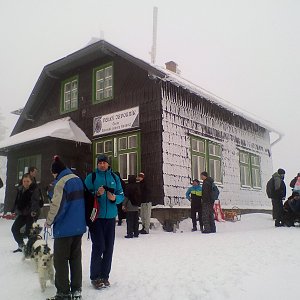 valach1984 na vrcholu Velký Javorník (12.1.2019 12:00)