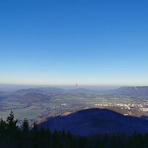Vendula Schafferová na vrcholu Velký Javorník (8.11.2020 15:06)
