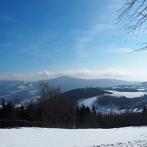 Justveronica na vrcholu Velký Javorník (21.2.2021 11:47)