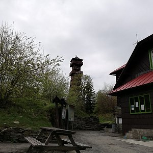 Martin Vlček na vrcholu Velký Javorník (13.5.2019 13:22)
