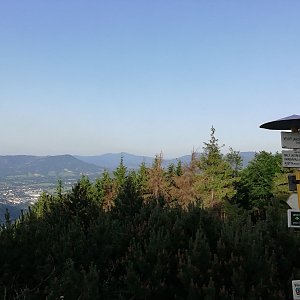 Martin Vlček na vrcholu Velký Javorník (12.6.2019 19:20)