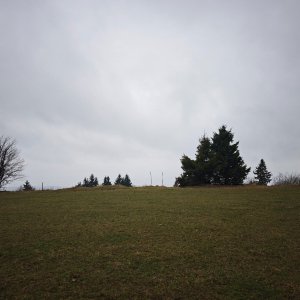 michalzhor on the summit of Sklenský vrch (4.4.2026 12:12)