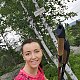 Michelle Sýkorová na vrcholu Kamenné moře (4.7.2021 22:19)
