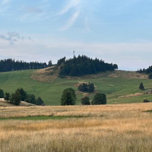 Alexandr Starý na vrcholu Baník (19.8.2023 6:40)