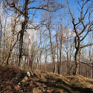 Bouřka na vrcholu Kravař (10.2.2022 12:27)
