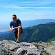 PeteBukař na vrcholu Veľký Kriváň (1.7.2019 10:01)