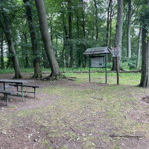 René Arendacký on the summit of Zámčisko (5.7.2023 13:10)