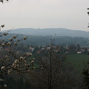 Bouřka na vrcholu Špičák (1.5.2021 15:35)